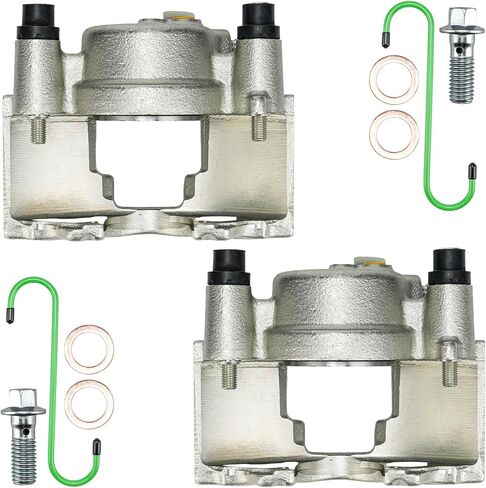 PHILTOP Front Brake Caliper Compatible with 1994-1999 Ram 2500, 1989-2000 K2500, 1995-2000 Tahoe, 1989-2000 C2500, 1988-2000 K3500, 1988-2000 C3500, 1996-2001 Express 3500, 18-4297, 18-4298 in Kuwait