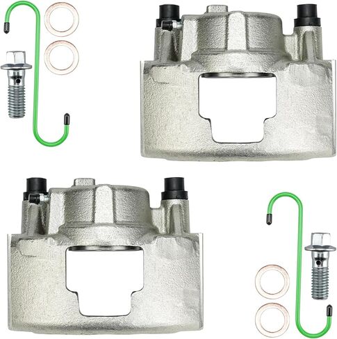PHILTOP Front Brake Caliper Compatible with 1994-1999 Ram 2500, 1989-2000 K2500, 1995-2000 Tahoe, 1989-2000 C2500, 1988-2000 K3500, 1988-2000 C3500, 1996-2001 Express 3500, 18-4297, 18-4298 in Kuwait