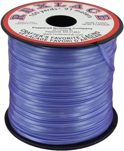 Pepperell Rexlace 100yd Spool Pearlized Violet in Saudi Arabia