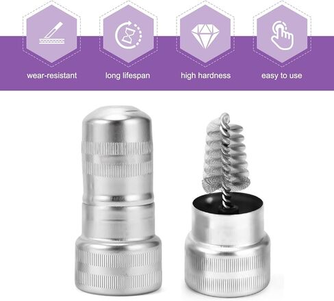 2PCS Car Battery Terminal Cleaner, Metal Battery Cleaning Brush Tools, Anti Corrosion Battery Post Cleaner Tool, Auto Accessories, Universal for Most Vehicle, Sedan, Boat in Saudi Arabia