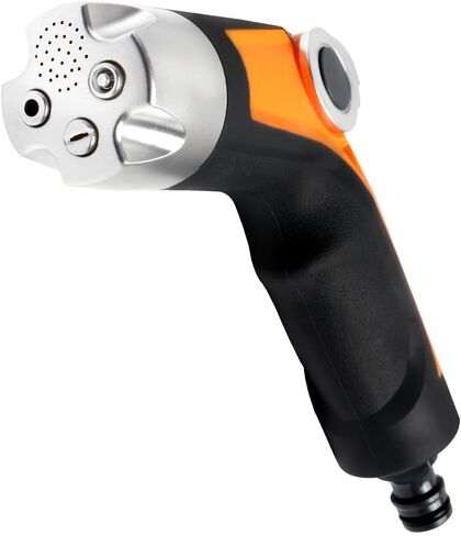 Heavy-Duty High-Pressure Water Gun with Adjustable Nozzle, Powerful Spray for Car Wash, Garden, Driveway, Modern Sprayer Compatible with Hose Connections for Home, Commercial, and Heavy-Cleaning Tasks in Kuwait