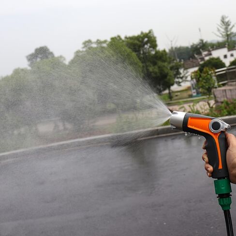 Heavy-Duty High-Pressure Water Gun with Adjustable Nozzle, Powerful Spray for Car Wash, Garden, Driveway, Modern Sprayer Compatible with Hose Connections for Home, Commercial, and Heavy-Cleaning Tasks in Kuwait