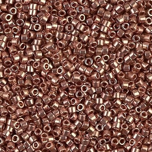 Miyuki Delica Seed Beads Bundle: Size 11/0, Metallics Collection DB021, DB022L, DB040-3 Tubes of 7.2 Grams ea in Kuwait