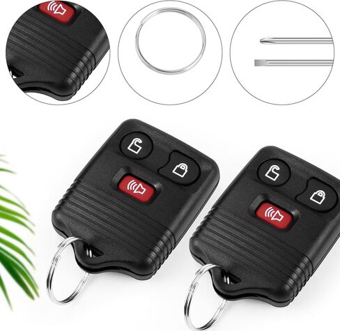 Replacement Key Fob Shell Case, Smart Keyless FitRemote Control housin for 1998 1999 2000 2001 2002 2003 Ford (2 pcs) in Saudi Arabia