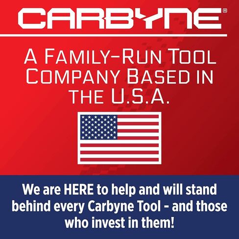 CARBYNE 28-Piece Tamper-Proof Hex (Allen) Bit Socket Set, SAE and Metric, 5/64 in. to 9/16 in. and 2mm to 14mm, S2 Steel, CrV Sockets, 1/4 3/8 1/2 in. Drive, Durable Case in Saudi Arabia