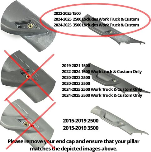 Gauge pod Mount for 2022-2026 Chevy Silverado 1500 2500 Sierra Grab Handle in Kuwait