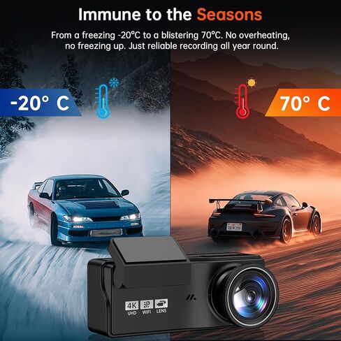 2.5K Dash Cam for Cars, Car Dash Cam Front, 24/7 Parking Monitor Dashcam, 160°Wide, G-Sensor in Saudi Arabia