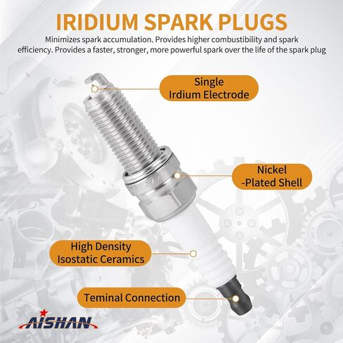 Set of 4 Ignition Coil Pack and Iridium Spark Plugs Compatible with Hyundai Sonata 09-10, Tucson 10-13, Santa Fe 10-12, for Kia for Sorento Sportage 11-13, Forte 10-13, Borrego 09-11 2.4L UF611 in Kuwait