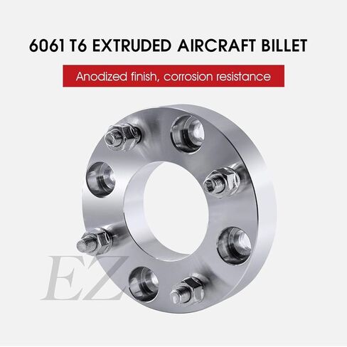 EZAccessory 2 ATV Wheel Adapte Spacersr 4x144 to 4x156 | Fits Honda Sports Quads TRX400EX Front & Mount Wheels from Polaris Ranger in Kuwait