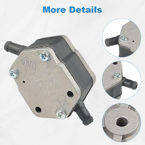 WATERWICH Fuel Pump Assy Compatible with 6E5-24410-00 Yamaha Outboard 115HP 130HP 150HP 175HP 200HP 225HP 250HP 300HP Replacement for Sierra 18-7349 6e5-24410-03-00 (3PCS) in Kuwait