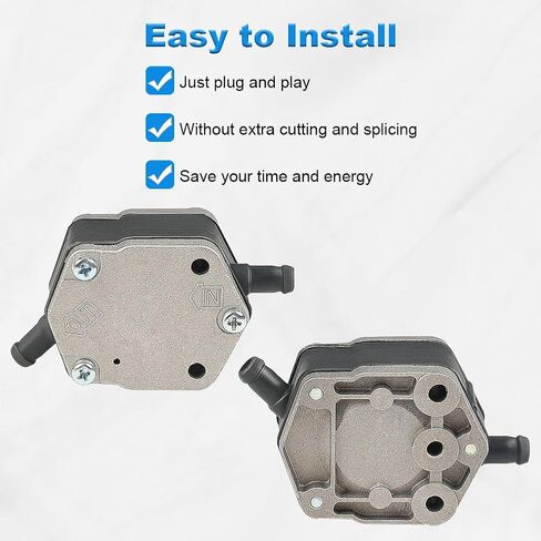 WATERWICH Fuel Pump Assy Compatible with 6E5-24410-00 Yamaha Outboard 115HP 130HP 150HP 175HP 200HP 225HP 250HP 300HP Replacement for Sierra 18-7349 6e5-24410-03-00 (3PCS) in Kuwait