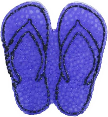 2Pcs Flip-Flops Silicone Mold, for Making Car Freshies, Soap, Resin, Aroma Beads, Rainbow Design Z0117*2 in Kuwait