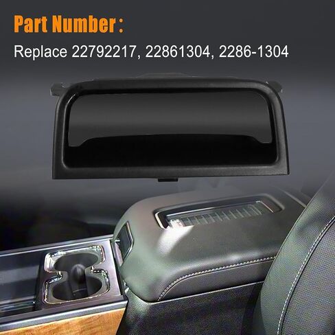 22792217 22861304 Black Center Console Latch Compatible with Chevy Silverado Suburban Tahoe GMC Sierra Yukon 2014-2020 Black in Saudi Arabia