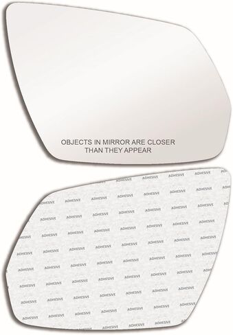 New Mirror Glass with FULL SIZE ADHESIVE for 2015-16 HYUNDAI GENESIS 2017-20 GENESIS G80 Passenger Side View Right RH in Kuwait