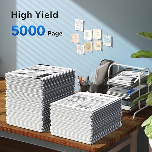 خرطوشة حبر 89A سوداء (إنتاجية عالية 5000 صفحة) متوافقة مع HP 89A CF289A 89X CF289X لطابعة HP LaserJet M507 M507dn M507n M507X M507dng M528 M528dn M528f M528Z M528C Series (عبوتان) in Kuwait