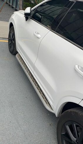 2Pcs Silver Running Boards Side Step Pedal Fits for Toyota Grand Highlander 2023 2024 2025 2026 Fixed Foot Step Pedal Rail Board Stair with Brackets in Saudi Arabia