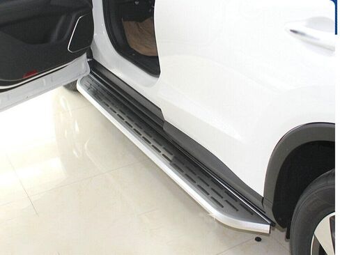 2Pcs Silver Running Boards Side Step Pedal Fits for Toyota Grand Highlander 2023 2024 2025 2026 Fixed Foot Step Pedal Rail Board Stair with Brackets in Saudi Arabia