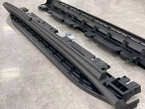 Heavy Duty Running Boards Side Step Nerf Bars for Mercedes GLS X167 2020 2021 2022 2023 2024 2025, Aluminum Fixed Foot Pedal Protector Board, Black Side Step Replacement in Saudi Arabia