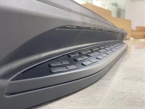 Heavy Duty Running Boards Side Step Nerf Bars for Mercedes GLS X167 2020 2021 2022 2023 2024 2025, Aluminum Fixed Foot Pedal Protector Board, Black Side Step Replacement in Saudi Arabia