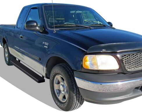 Tuxtreme Running Boards 6-inch Black Compatible with Ford F150 1999-2003 Super Cab 4-Door (Include 04 Heritage) & F250LD 1999-2003 3-Door Light Duty ONLY Stainless Steel (Nerf Bars Side Steps Bars) in Saudi Arabia
