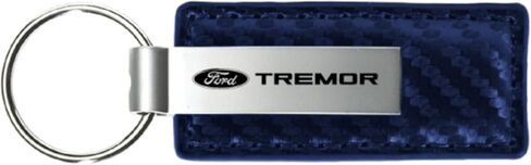 AU-TOMOTIVE GOLD, INC. Officially Licensed Carbon Fiber Leather Key Chain for Ford Tremor in Kuwait
