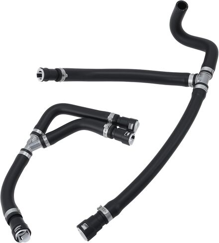 ACROPIX مدخل ومخرج خرطوم سخان HVAC لفورد إكسبيديشن لينكولن نافيجيتور 2007-2008 V8 5.4L استبدال أنبوب مبرد مياه المحرك المطاطي 626-537/626-540/7L1Z18472AA/8L1Z18472A in Kuwait