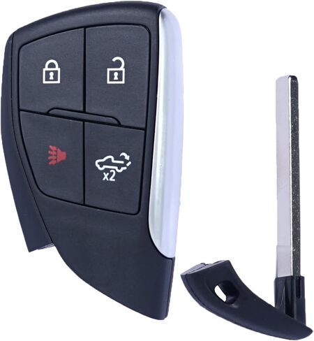استبدال MechanMagic Key Fob يناسب 2022-2025 Chevy Silverado 1500 2500 3500 2022 2023 2024 GMC Sirerra دخول بدون مفتاح التحكم عن بعد YG0G21TB2 13548441 433 ميجا هرتز in Kuwait