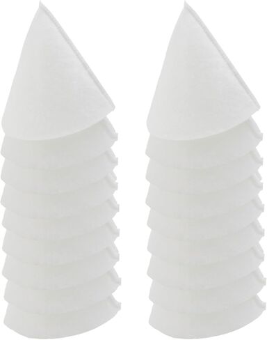 20 Pack G4 Cone Air Filter Set DN125 for Zehnder, for Helios, for Maico, for Pluggit for exhaust Valve Grilles, 180mm White in Saudi Arabia