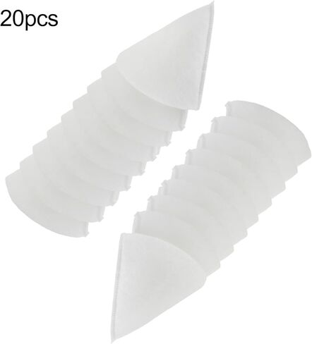 20 Pack G4 Cone Air Filter Set DN125 for Zehnder, for Helios, for Maico, for Pluggit for exhaust Valve Grilles, 180mm White in Saudi Arabia