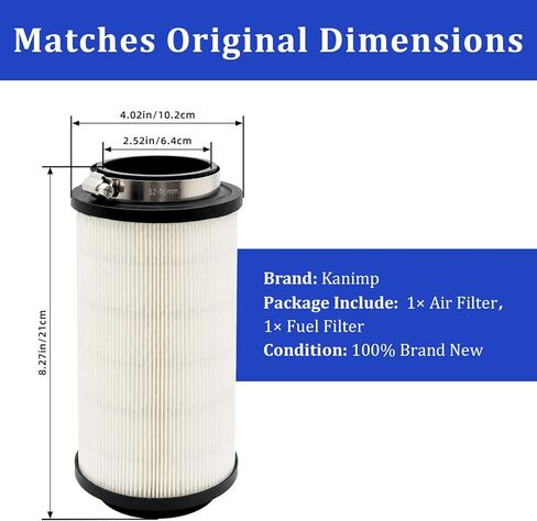 7080595 7082101 Air Filter 2530009 Fuel Filter Compatible with Polaris Sportsman 335 400 500 550 570 600 700 850 Scrambler Magnum ATV Parts in Saudi Arabia
