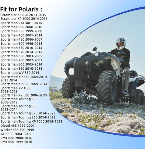 7080595 7082101 Air Filter 2530009 Fuel Filter Compatible with Polaris Sportsman 335 400 500 550 570 600 700 850 Scrambler Magnum ATV Parts in Saudi Arabia