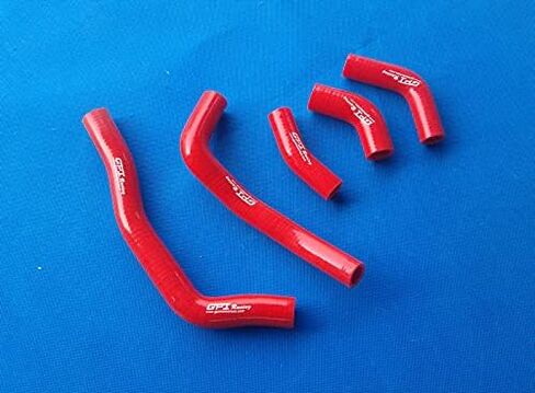 compatible with Silicone Radiator Hose Kit CRF450 CRF450R CRF 450 R 2006-2008 07 08 (Red) in Saudi Arabia