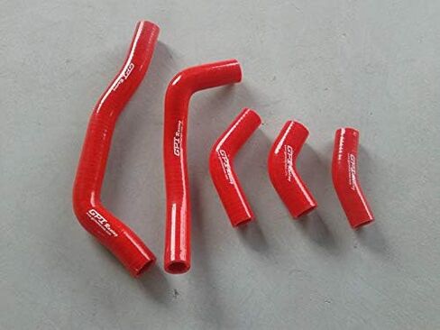 compatible with Silicone Radiator Hose Kit CRF450 CRF450R CRF 450 R 2006-2008 07 08 (Red) in Saudi Arabia
