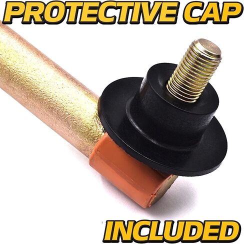 مجموعة وصلة سحب التوجيه HD Switch (عبوتان) تحل محل Husqvarna لـ YT42CS YT48CS YTH184T YTH224T YTH2648TDRF YTH2242TDRF YTH2246TDR YTH22V42 YTH22V46 GT54CS GTH264T + تتضمن 2 أغطية غبار تروس القطاع in Kuwait