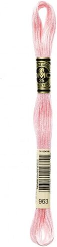 DMC Stranded Cotton Embroidery Thread 963 - per skein in Saudi Arabia