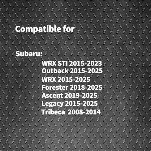 5x114.3 Wheel Spacers 5x4.5 1" Compatible for Subaru WRX STI 2015-2023, Outback Legacy 2015-2025, WRX 2015-2025, Forester 2018-2025, Ascent 2019-2025, Tribeca 56.1 M12X1.25 Studs 5 Lug 4PCS in Saudi Arabia
