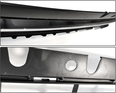 Front Bumper Lower Grille for 2012-2016 Volkswagen Beetle w/Chrome Molding Trim Replace 5C5853671N2ZZ in Saudi Arabia