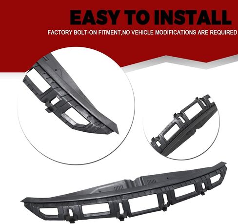 غطاء شبكة SecosAutoparts غطاء رؤية المبرد العلوي متوافق مع Kia Rio 2018 2019 2020 استبدال # 86353-H9000، 86353H9000 in Kuwait