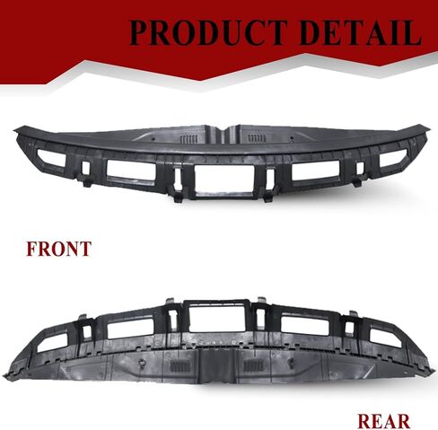 غطاء شبكة SecosAutoparts غطاء رؤية المبرد العلوي متوافق مع Kia Rio 2018 2019 2020 استبدال # 86353-H9000، 86353H9000 in Kuwait