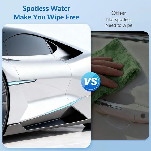 Spotless Water System for Car Wash with Bypass Switch, Deionized Water System for Car Wash with Resin, Spot Free Water Deionizer for Car Washing, Works for Motorcycles, RV, Boats, No Towel Drying ﻿ in Saudi Arabia