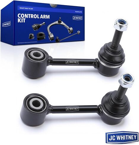 JC Whitney JFBAJCWCA00285 مجموعة من 2 وصلة شريط Sway (خلفي) - متوافقة مع Volkswagen Jetta، Tiguan، Golf، Passat، Beetle، CC، Eos، Golf R، Audi Q3، Q3 Quattro، A3 Quattro، TT Quattro in Kuwait