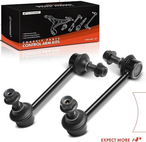 A-Premium 2 × وصلات شريط تثبيت أمامية Sway Bar، متوافقة مع Hyundai Genesis 2015-2016 وGenesis G80 2017-2020، RWD in Kuwait