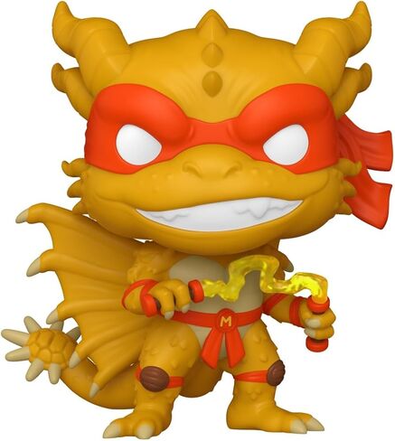 Funko Pop! Animation: Godzilla X Turtles - Michelangelo x King Ghidorah - Collectable Vinyl Figure - Gift Idea - Official Merchandise - Toys for Kids & Adults in Saudi Arabia