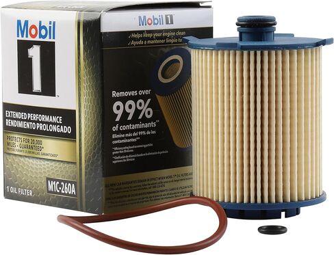 Mobil 1 Extended Performance Oil Filter, M1C-260A | Synthetic Blend, High Efficiency 20,000 Mile Protection | 1 Pack in Kuwait