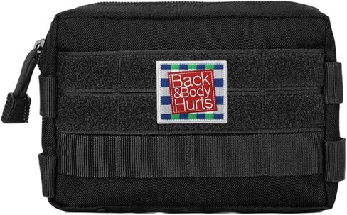 Back & Body Hurts Funny Parody Slogan Meme Patches, Tactical Embroidered Hook and Loop Morale Patch Funny Military for Hat, Clothing, Backpack, DIY Applique Accessories, Jackets, Bag, Molle Vest in Saudi Arabia