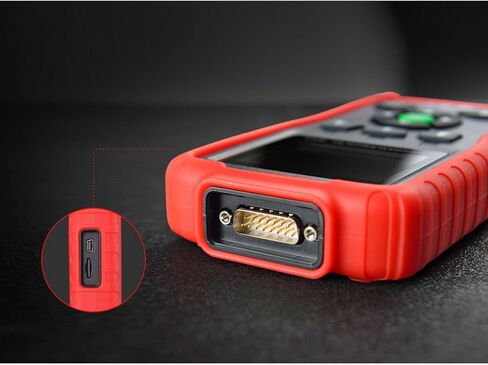 iCarsoft Professional Multi-System OBD II Scanner VAWS V1.0 with Oil Service Reset for Audi/VW/Seat/Skoda (red) in Kuwait