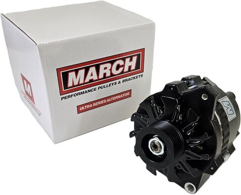 March Performance Ultra Series GM CS130; 140 AMP; Black Finish; 1 Wire; Right Offset in Saudi Arabia