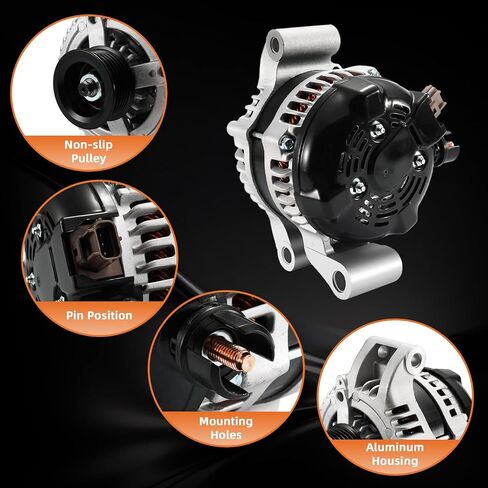 A003TJ1191A 11330N L33G18300 12V 110A Alternator Fits for Mazda 5 2012-2015 CX-7 2007-2012 in Saudi Arabia