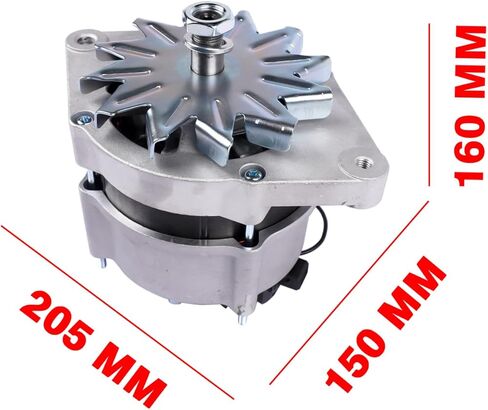 Alternator 12V 37Amp Replacement for Thermo King Trailer Units SB-200 210 300 310 1999-On Yanmar 486 (TK 4.86) Diesel 400-24100 AKWH in Kuwait
