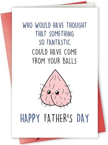 Sarcastic Father’s Day Card for Cat Dad, Humorous Father’s Day Card from Cat, Happy Fathers Day to Dad from the Cat You Never Wanted in Saudi Arabia